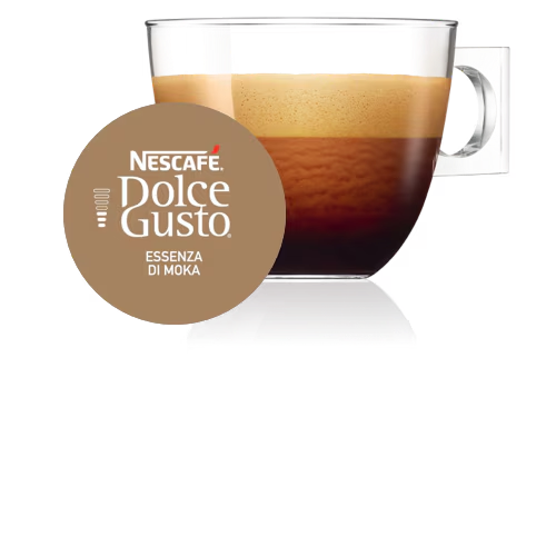 Capsule met kop koffie NESCAFÉ Dolce Gusto Lungo 16 Capsules